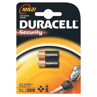 BATTERI MN21 SECURITY 8LR23 2P - DURACELL