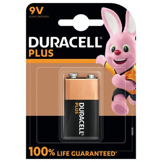 BATTERI PLUS POWER 9V 1PK - DURACELL
