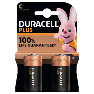 DURACELL BATTERI PLUS POWER C 2PK - | CleanNest - DURACELL | CleanNest