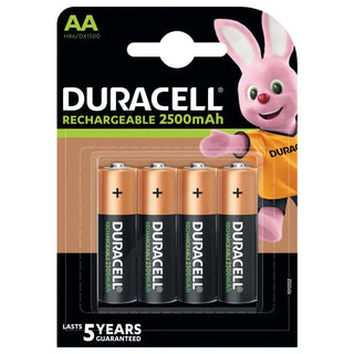 BATTERI ULTRA AA 2400MAH 4P LADDBAR - DURACELL