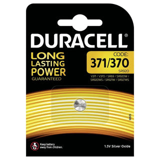 KNAPPCELLSBATTERI 371/370 1P - DURACELL