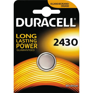 KNAPPCELLSBATTERI CR2430 1P - DURACELL