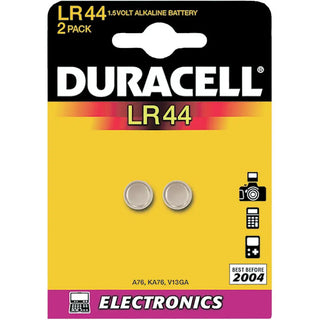 KNAPPCELLSBATTERI LR44-2P ALKALISKA - DURACELL