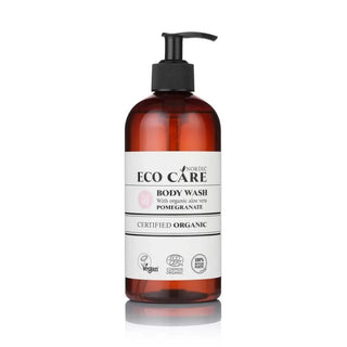 EcoCare Bodywash Pomegranate med ekologisk aloe vera och fräsch doft