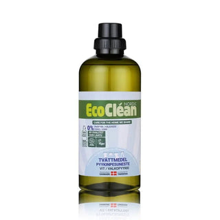 EcoClean Tvättmedel Vit Free & Clear - 1000ml | CleanNest - EcoClean | CleanNest