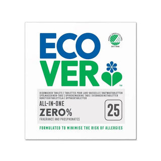 Ecover Maskindiskmedel tabletter Zero Parfymfrit | CleanNest - Ecover | CleanNest