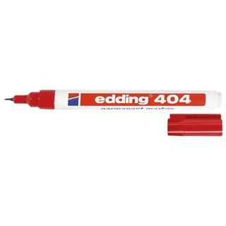 EDDING MÄRKPENNA 404 RÖD EXTRA FIN | CleanNest - EDDING | CleanNest
