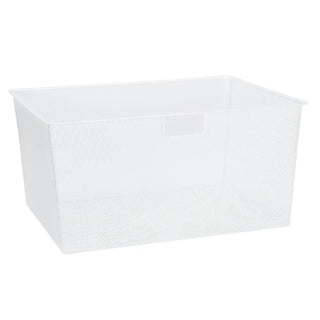 Elfa Meshback F Utdragsram 60x40x28 Vit | CleanNest - ELFA | CleanNest