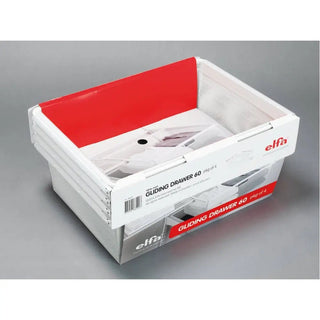 Elfa Meshback Utdragbar 4-pack Vit | CleanNest - ELFA | CleanNest