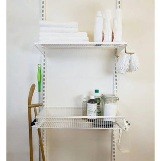 Elfa Städtillbehörskit 60x30 Vit | CleanNest - ELFA | CleanNest