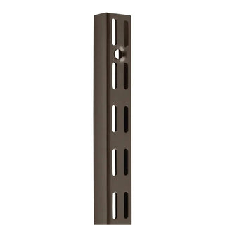 Elfa Väggskena 1340mm Graphite | CleanNest - ELFA | CleanNest