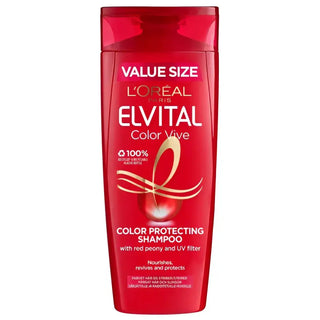 Elvital Schampo Color Vive 400ml med Color Seal Elixir™ förlänger glansen