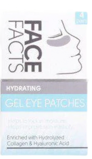 Facefacts Gel Eye Patches Hydrating 4-pack - CleanNest