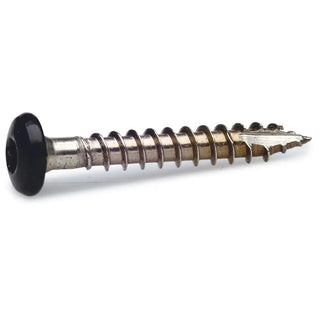 Rännkroksskruv 4,8X35 Svart Brk=100 - FAST