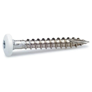 Rännkroksskruv 4,8X35 Vit   Brk=100 - FAST