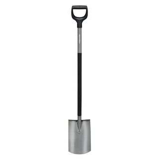 Fiskars - Trädgårdsspade Halvrund Ergonomic - CleanNest