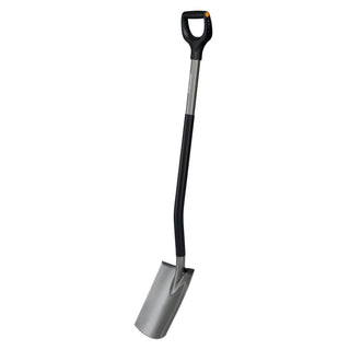 Fiskars - Trädgårdsspade Halvrund Ergonomic - CleanNest