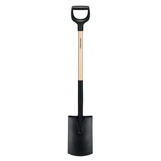 Fiskars - Trädgårdsspade Halvrund Solid - CleanNest