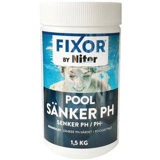 SÄNKER PH 1,5KG POOL - FIXOR
