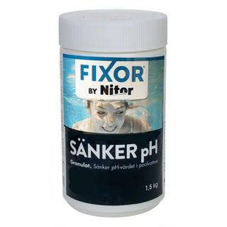 Fixor Sänker pH Minipool - 1KG - Fixor | CleanNest