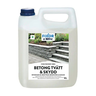 Fixor Stentvätt Betongtvätt för utomhusrengöring och skydd