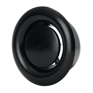 FRÅNLUFTSDON FRESH FMLS Ø100 SVART - FRESH