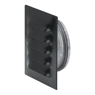 GALLER M STOS Ø125/#165 SVART - FRESH