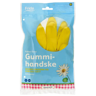 Frida Gummihandskar - S - CleanNest
