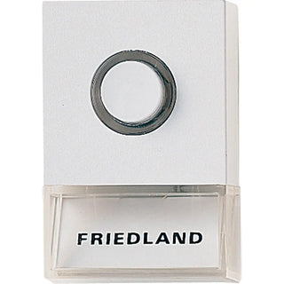 DÖRRTRYCKKNAPP PUSHLITE VIT - FRIEDLAND