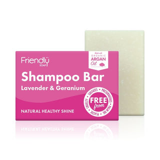 Friendly Soap Schampotvål Lavender & Geranium 95g