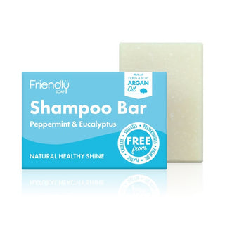Friendly Soap Schampotvål Peppermint & Eucalyptus 95g