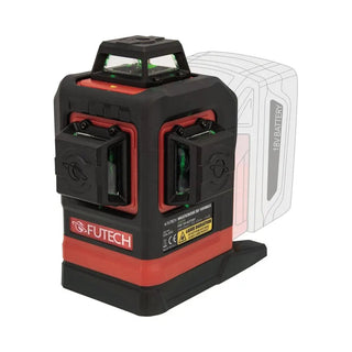 FUTECH MULTILINJELASER GRÖN MC3D 18V | CleanNest - FUTECH | CleanNest
