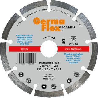 Germaflex Diamantkapskiva 125x2x22,2mm | CleanNest - GERMAFLEX | CleanNest