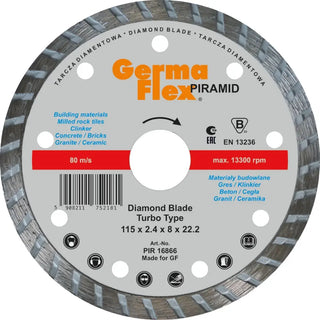 DIAMANTKAPSKIVA KAKEL 115X2,4MM - GERMAFLEX