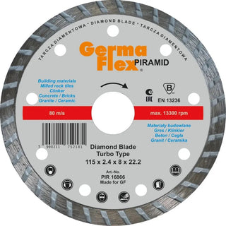 Germaflex Diamantkapskiva Kakel 115x2,4mm | CleanNest - GERMAFLEX | CleanNest