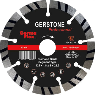 Germaflex Diamantkapskiva Sten 125x1,8x22,2mm | CleanNest - GERMAFLEX | CleanNest