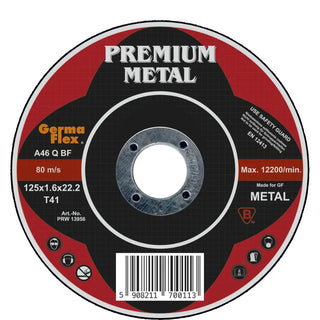 KAPSKIVA METALL 125X1,6X22,2MM - GERMAFLEX