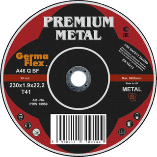 KAPSKIVA METALL 230X1,9X22,2MM - GERMAFLEX