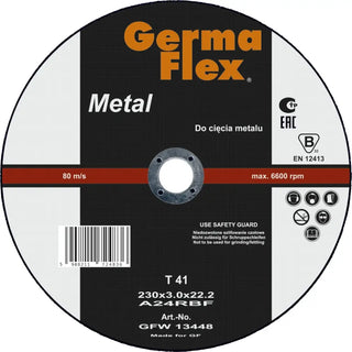 KAPSKIVA METALL 230X3X22,2MM - GERMAFLEX