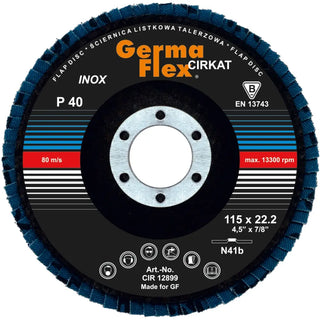 LAMELLSLIPSKIVA 115X22,2MM K40 - GERMAFLEX