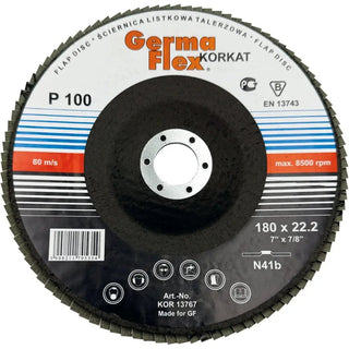 Germaflex Lamellslipskiva 180x22,2mm K100 | CleanNest - GERMAFLEX | CleanNest