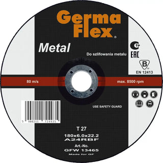 NAVRONDELL METALL 180X6X22,2MM - GERMAFLEX