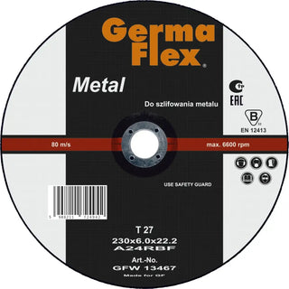 NAVRONDELL METALL 230X6X22,2MM - GERMAFLEX