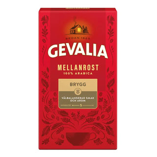 KAFFE GEVALIA BRYGG MELLANROST 450G - GEVALIA