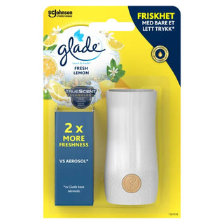 Glade automatisk luftfräschare med citrondoft.