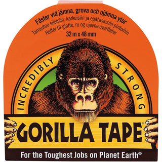 VÄVTEJP GORILLA 48MMX32M SVART - GORILLA