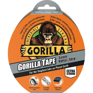 VÄVTEJP GORILLA 48MMX32M SILVER - GORILLA