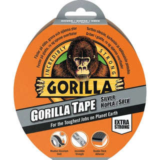 Gorilla Vävtejp 48mmx32m Silver | CleanNest - GORILLA | CleanNest