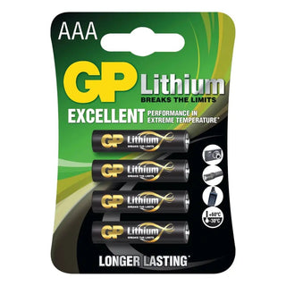 Gp Batteri Lithium 1,5v Lr03/aaa 4p | CleanNest - GP | CleanNest