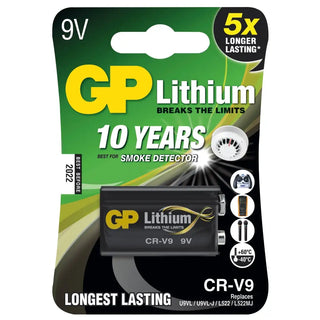 BATTERI LITHIUM 9V GP - GP